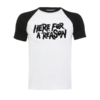 here for a reason baseball shirt unisex