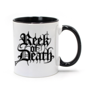 reek of death keramikbecher