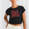 reek of death crop top