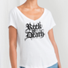 reek of death lockeres girlie v shirt