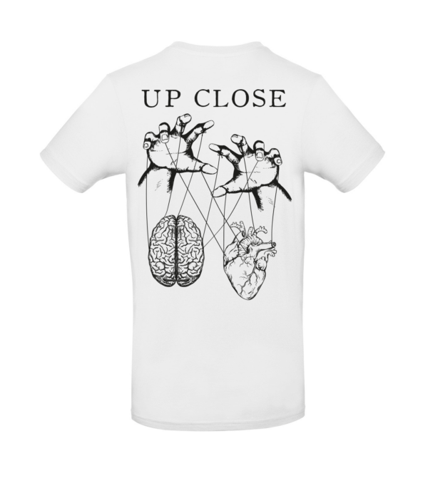 up close t shirt here's to the lost