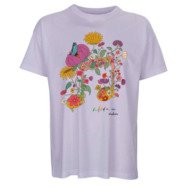 licht&rauch oversize t shirt note