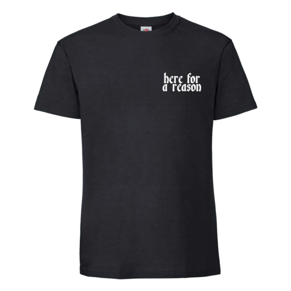 here for a reason t shirt case closed